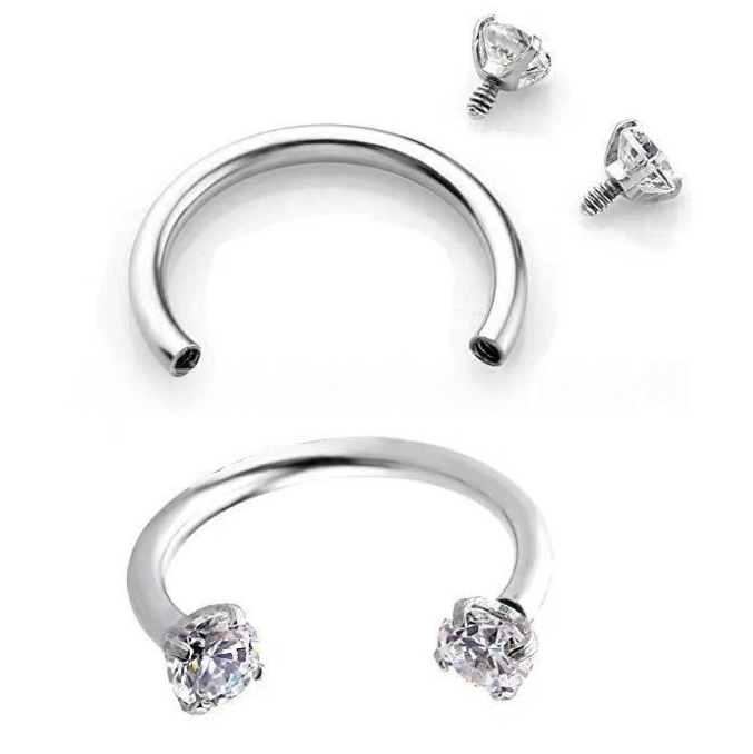 Titanium Nose Stud View 3