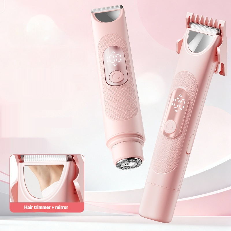 2-in-1 Womens Hair Trimming And Depilation Device