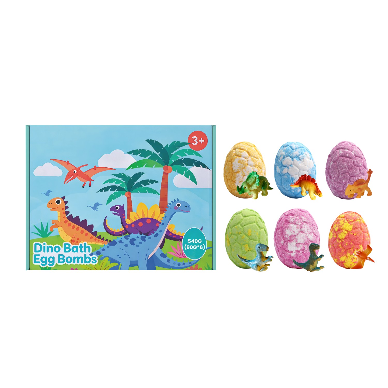 Dino Bath Egg Bombs