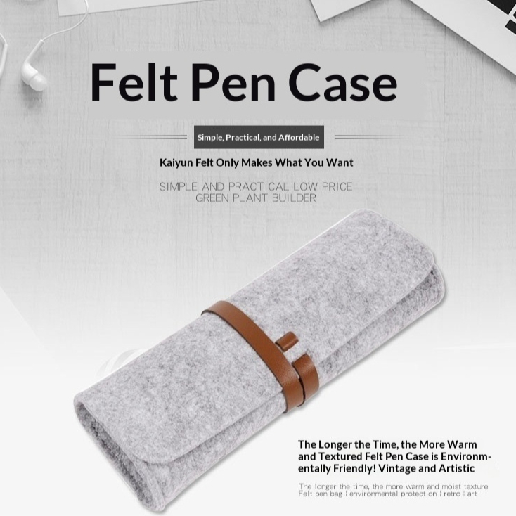 Simple Felt Pencil Case Gift