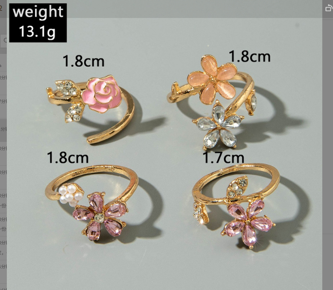 GEOMETRIC FLOWER LIGHT LUXURY