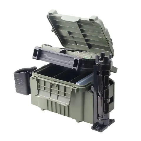 Reinforced Thickened High-Capacity Multi-Compartment Sit-On BaitcastingSea Fishing Tackle Box