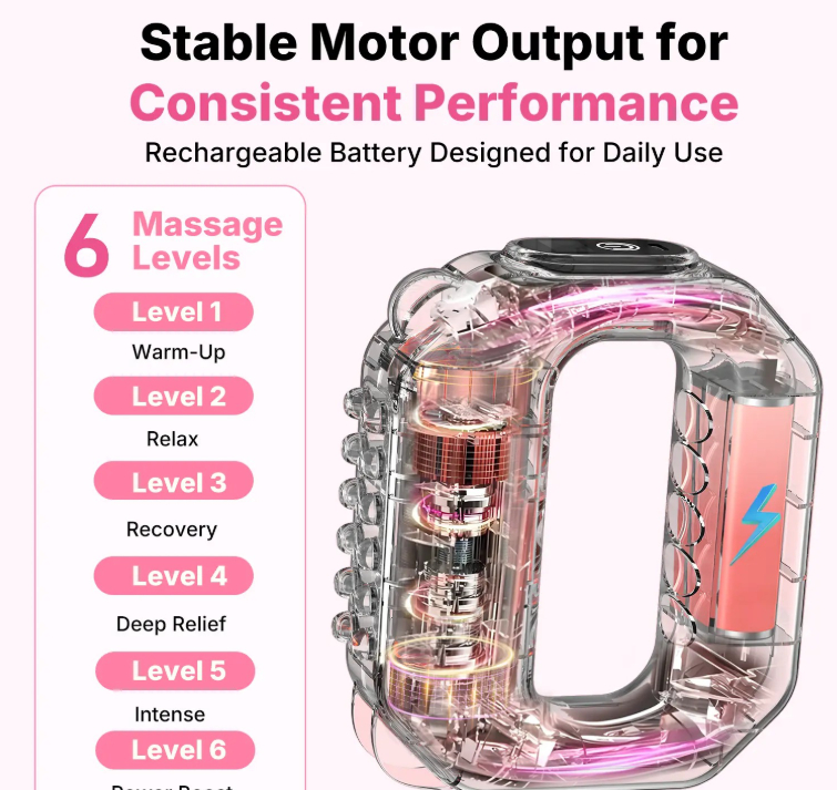 Portable Mini Vibrating Massage Yoga Ring