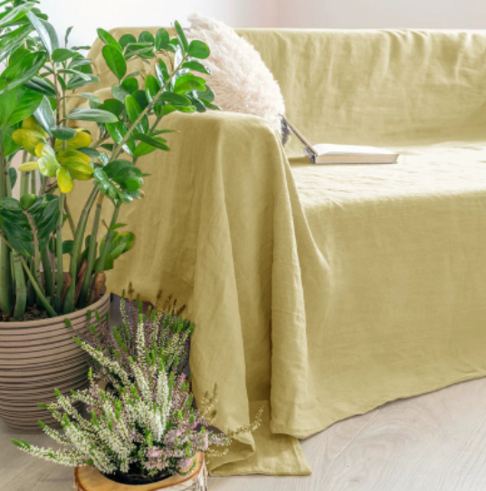 Towel Hemp Throw Sofa Air-conditioning Blanket — foto 9