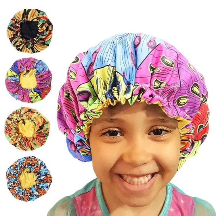 Printed Double Layer Round Hat