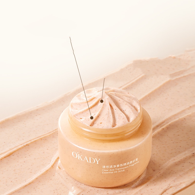 Clear Fragrant Essential Oil Scrub