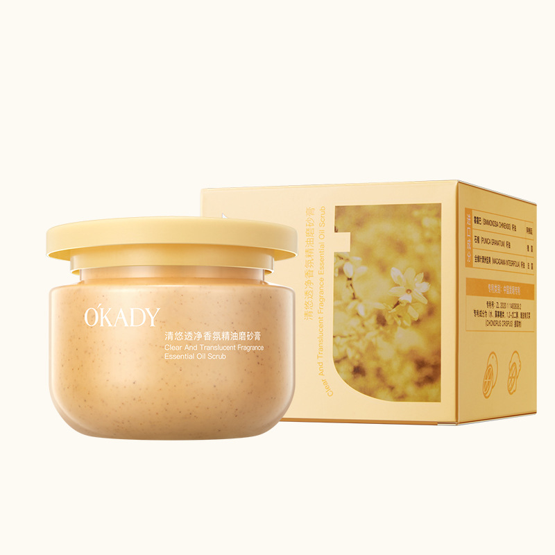 Clear Fragrant Essential Oil Scrub