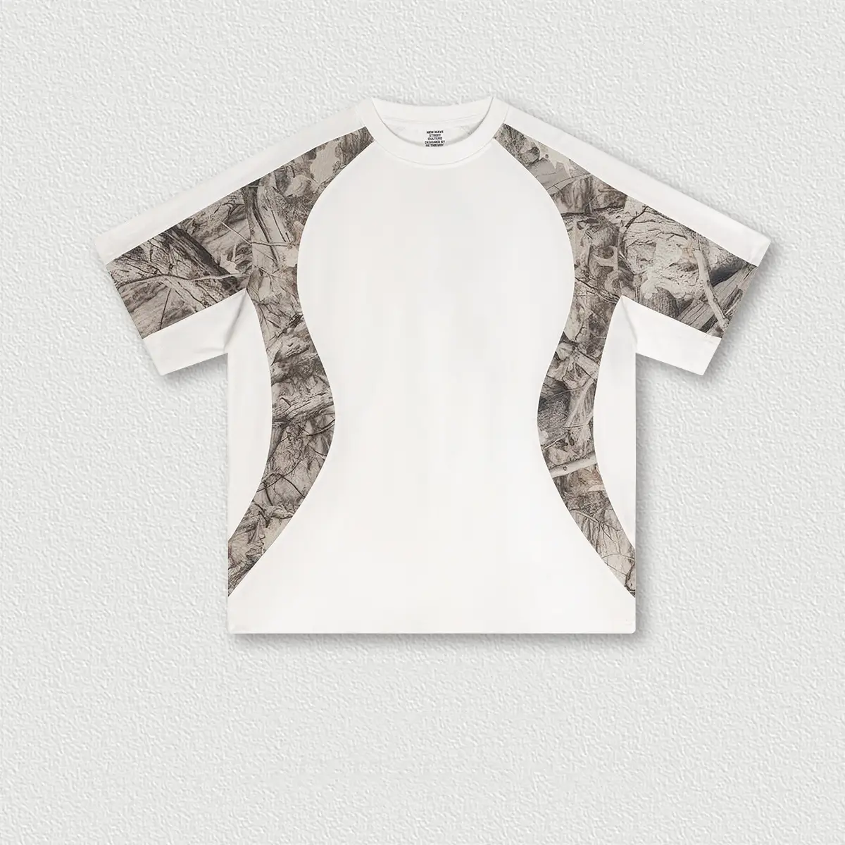 Summer American-style Printed Camo Couple Short-sleeve Tops