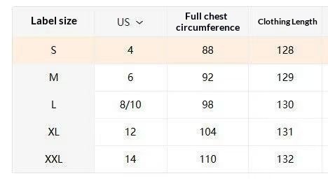 Women's printed jumpsuit size chart – S M L XL XXL measurements in inches