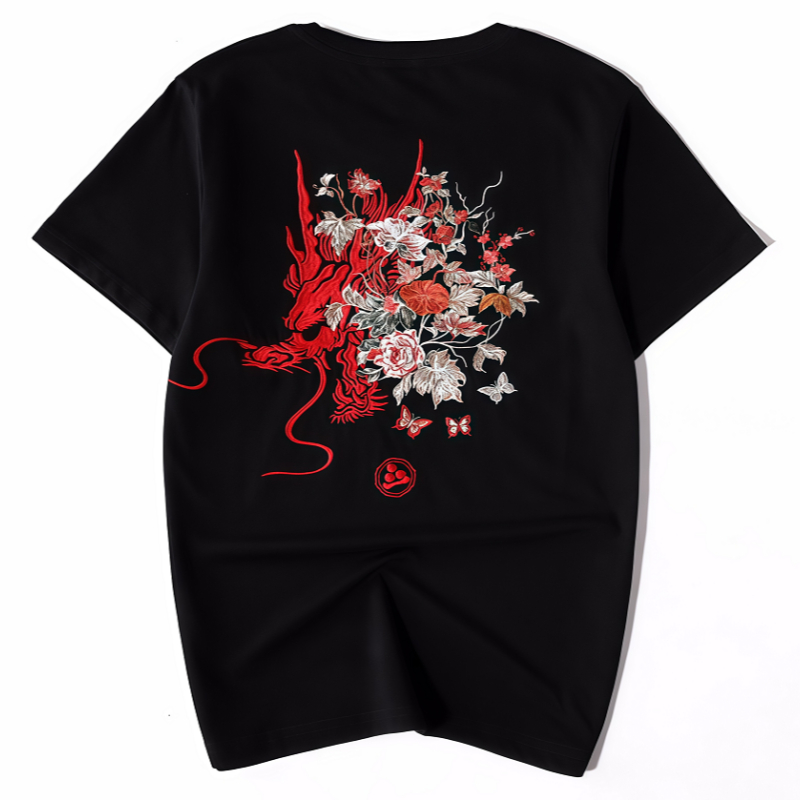 Design A Short-sleeved Embroidered Shirt
