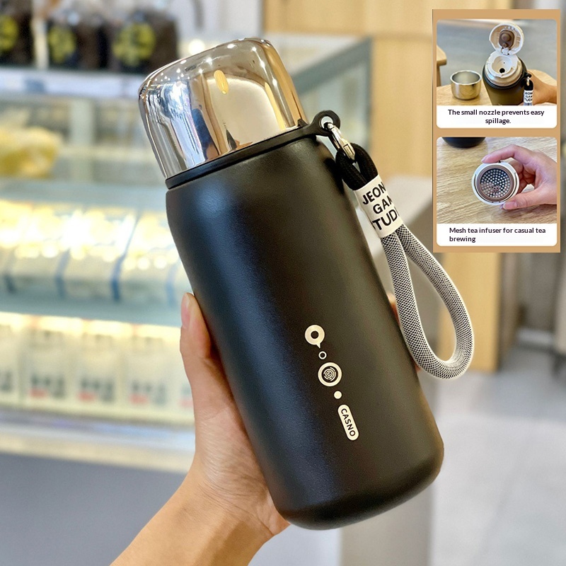 Thermal Mug Student Cup Portable And Compact Teapot Baby Water Bottle