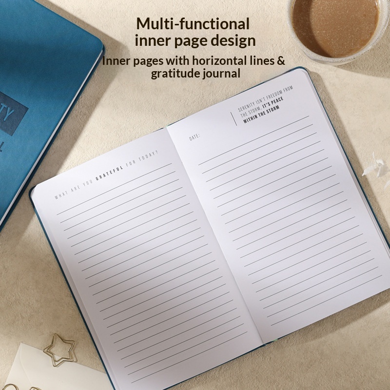 A5 English Inner Pages Hardcover Notebook 3