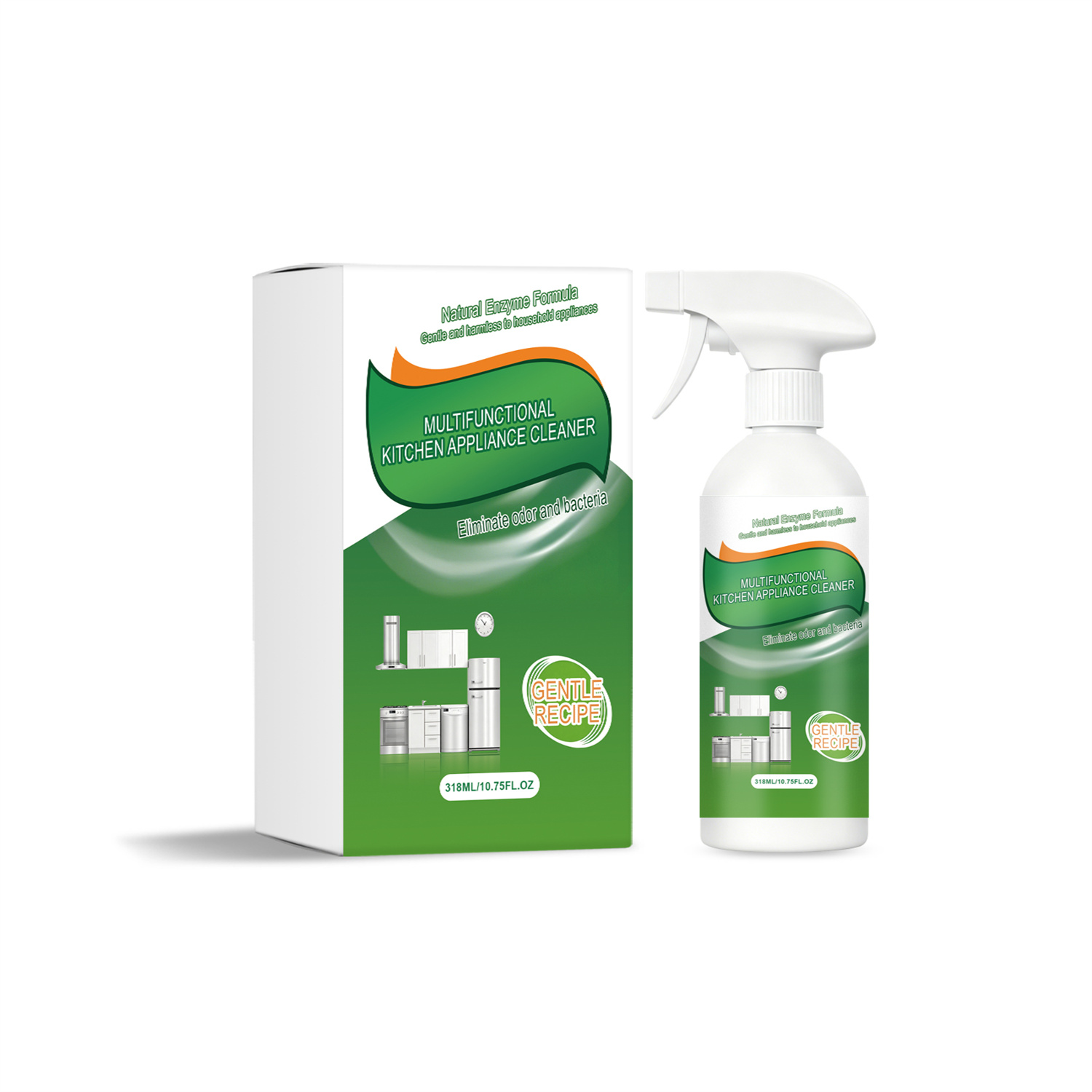 Multifunctional Kitchen Appliance Cleaner