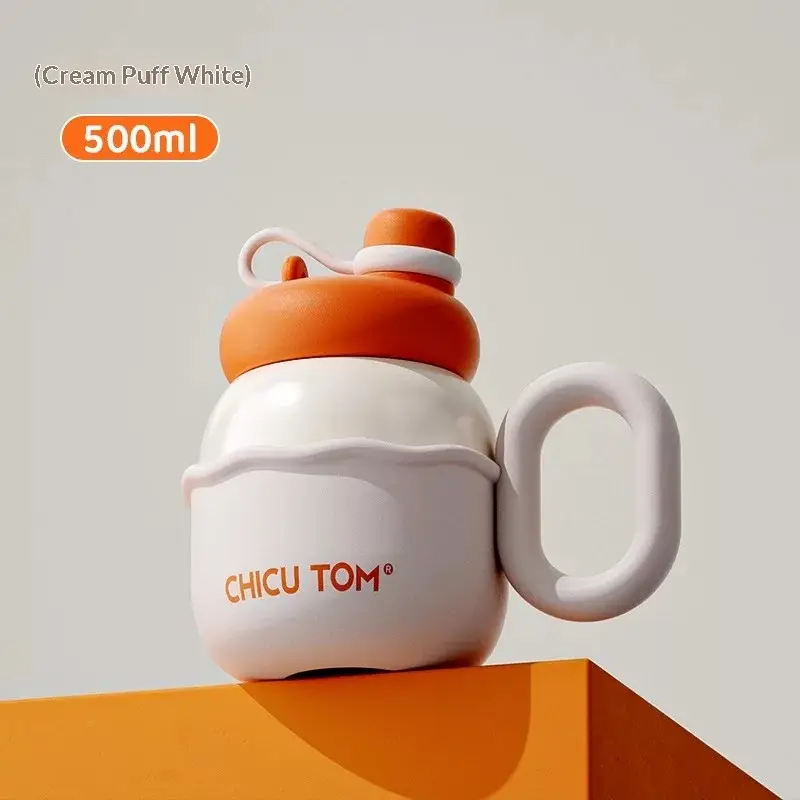 Large-Capacity Portable Insulated Straw Cup For The Office And On The Go