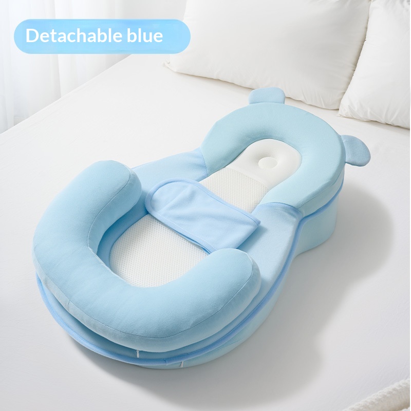 Newborn Feeding Pillow in Soft Colors