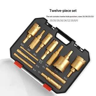 Granite And Marble Tile Hole Saw Set