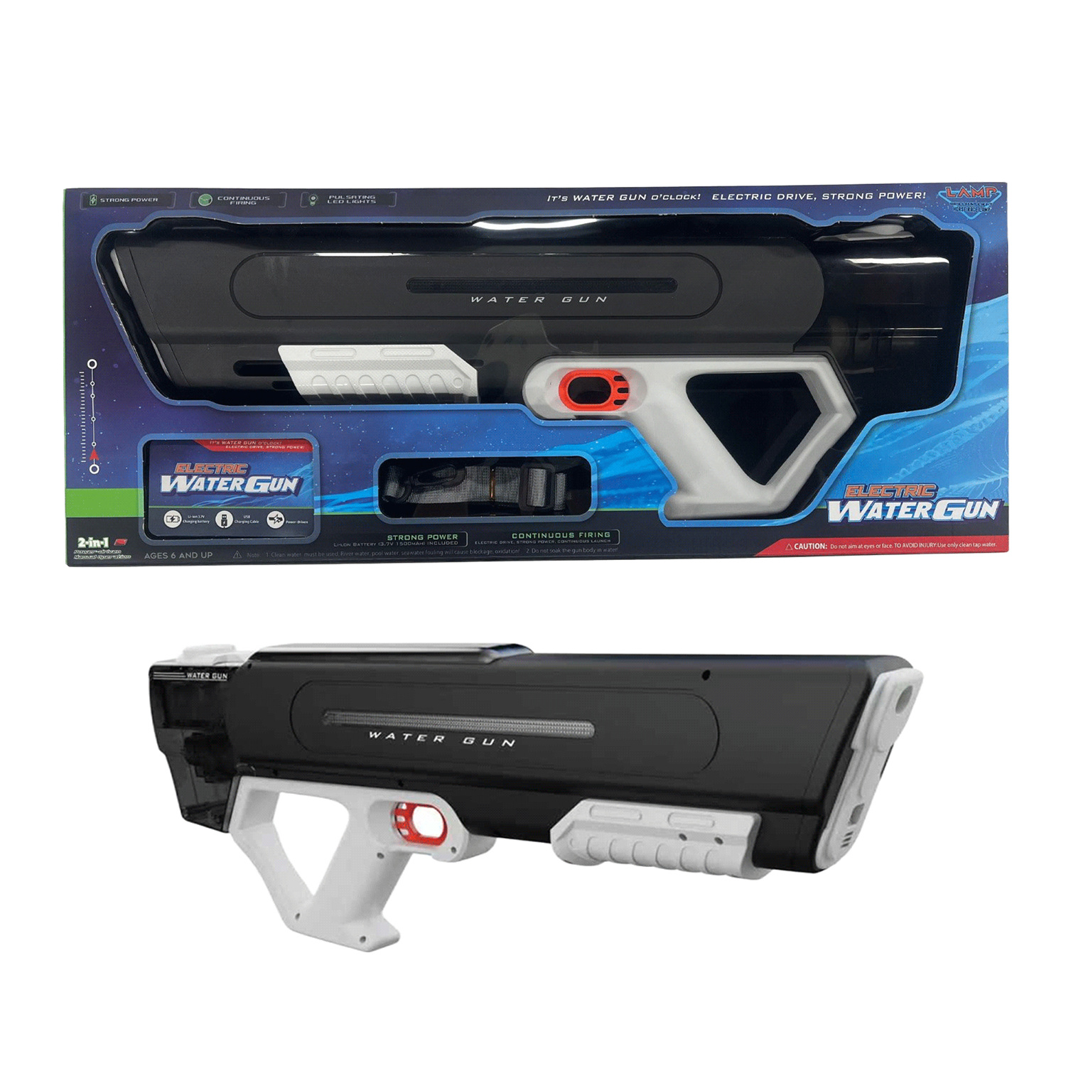 Hand-automatic Integrated Water Gun