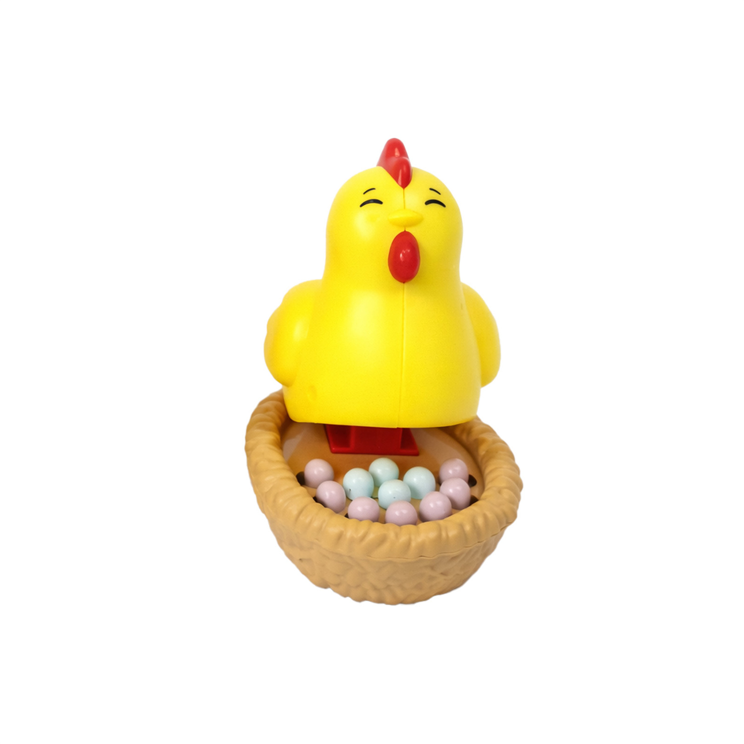 Chick Pulling Eggs