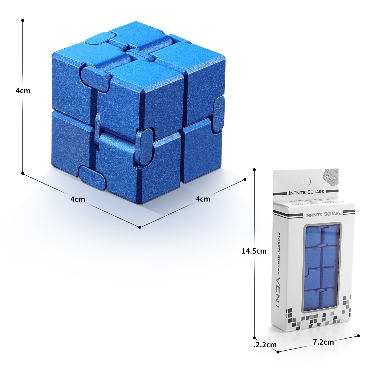 Aluminum Infinity Cube