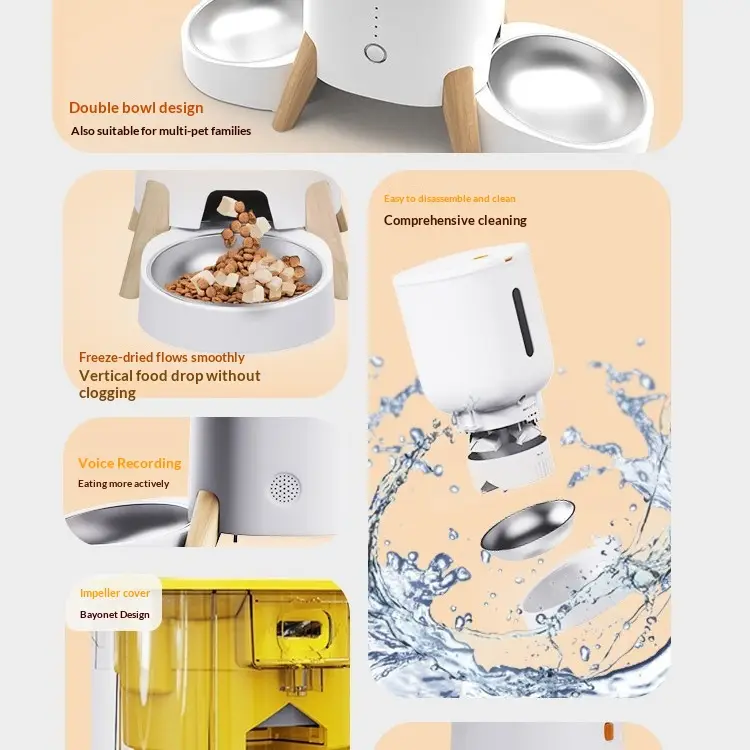 5L Pet App-Controlled Remote Smart Feeder