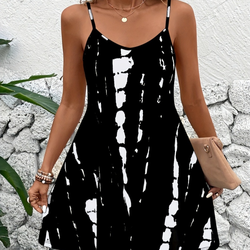 Summer European-style Halter Dress