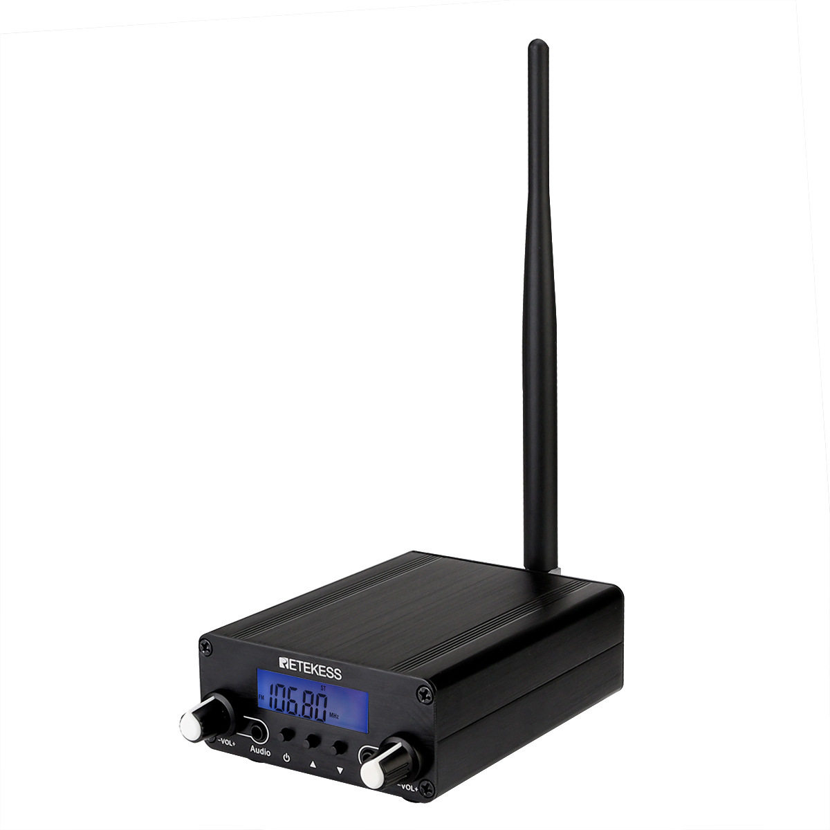 TR508 Black Portable FM Radio Wireless FM Broadcast Transmitter System