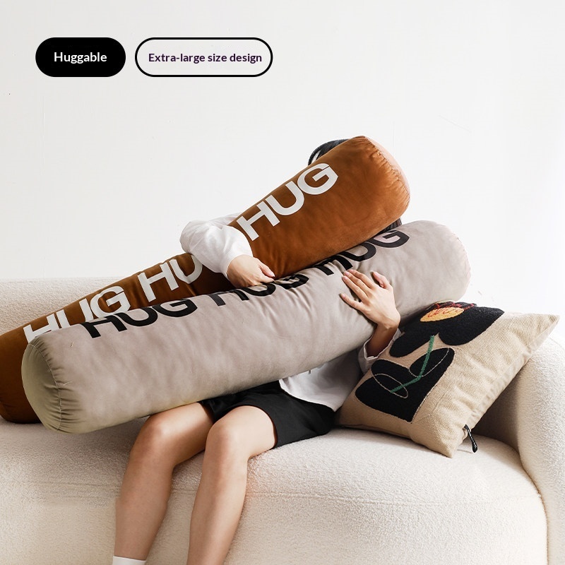 Leg-clamping Sofa Cylindrical Long Pillow For Sleeping