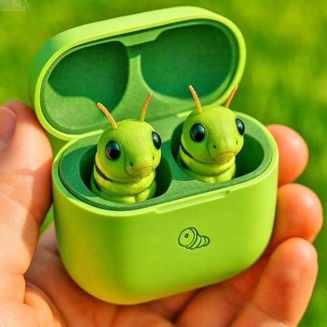 Frog-shaped Bluetooth Headphones - Image 3