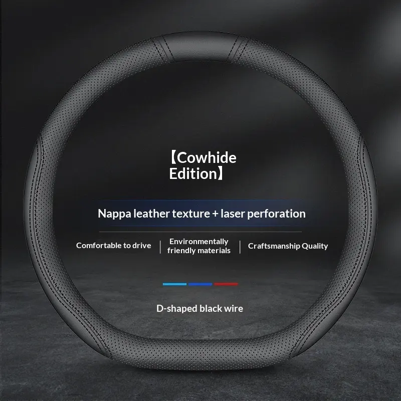Patrol Leather Steering Wheel Cover