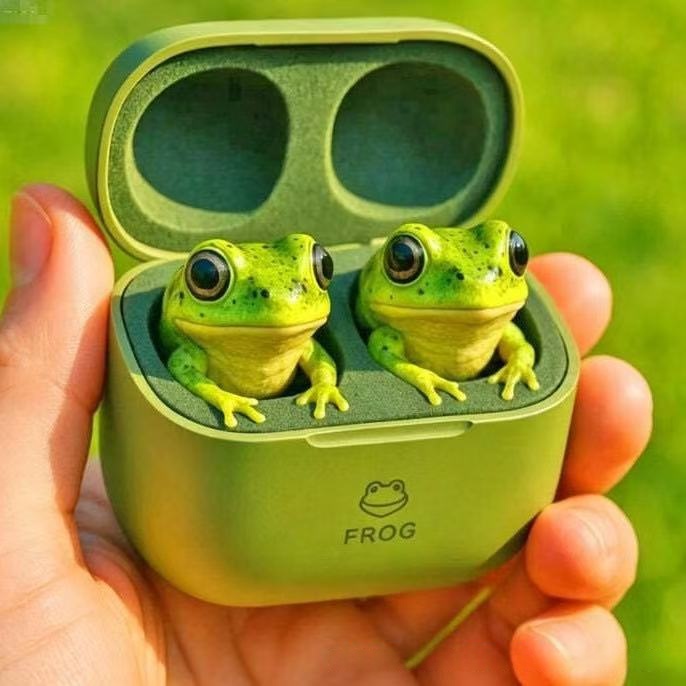 Frog-shaped Bluetooth Headphones - Image 13