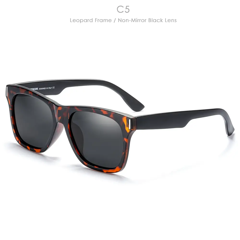 Classic Square Polarized Sunglasses Unisex