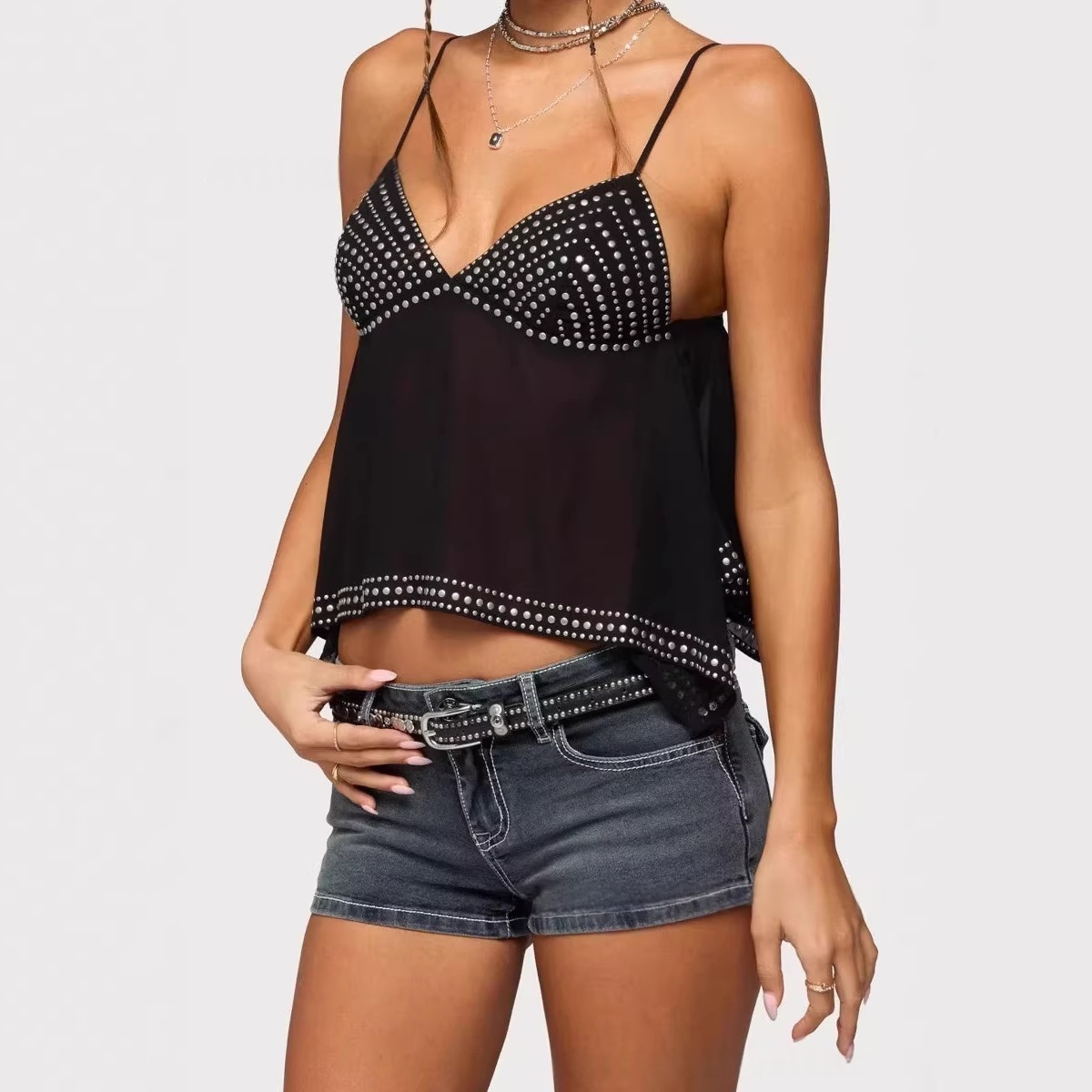 Casual All-Match Womens Short Top Vest