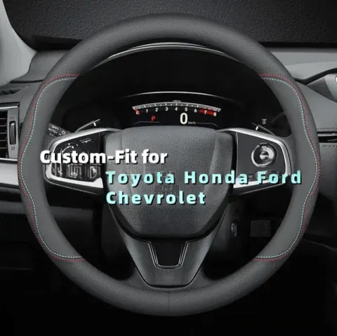 Universal 15-inch Car Steering Wheel Cover