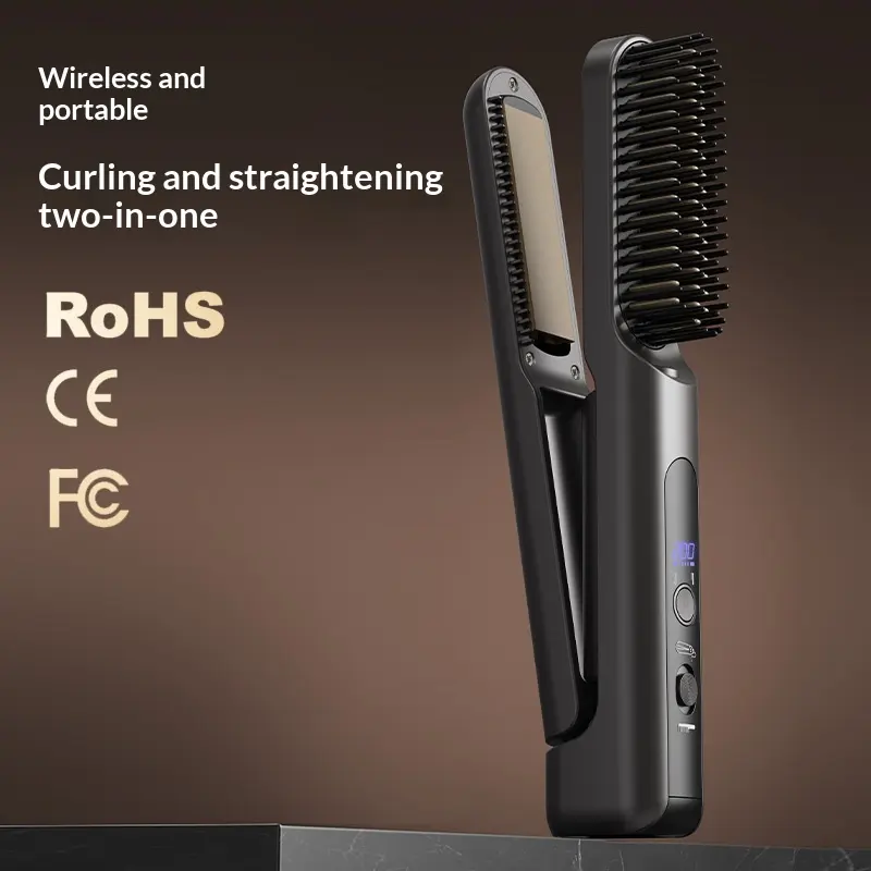 2-in-1 Small Bangs Straightener Mini Flat Iron