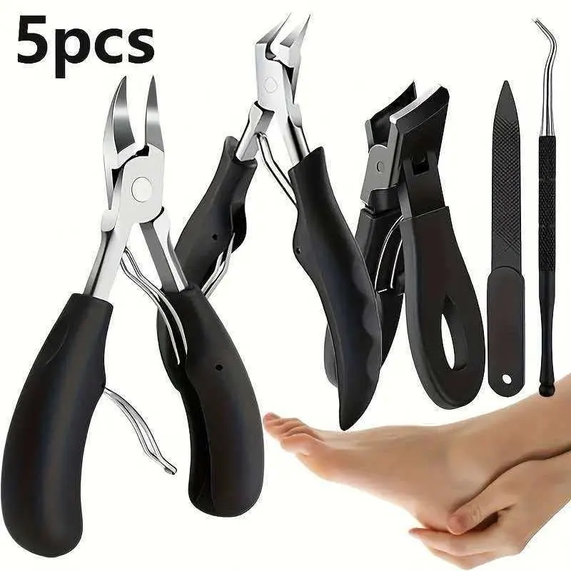 Edge-Sharpened Anti-Splash Nail Clipper Set