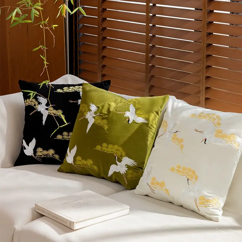 Velvet Skin-friendly Pillowcase Casual Throw Pillow