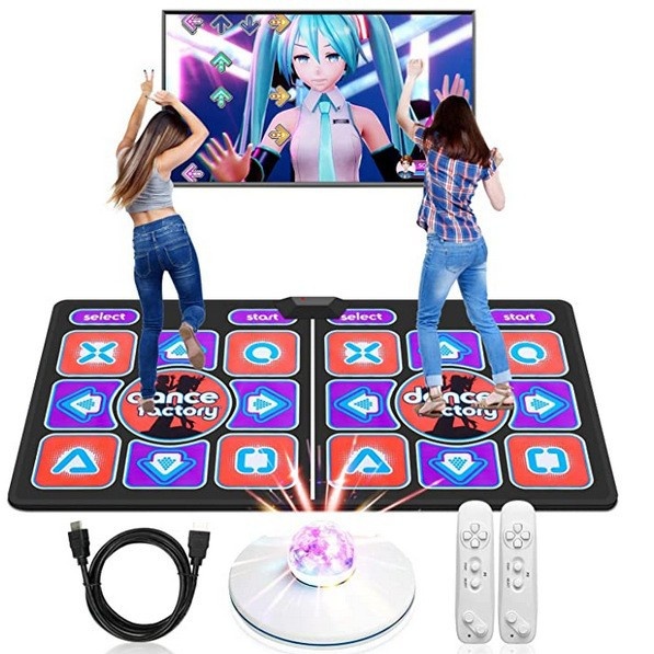 TV Dance Mat Two-player Mode Wireless-connected Dance Game For The TV