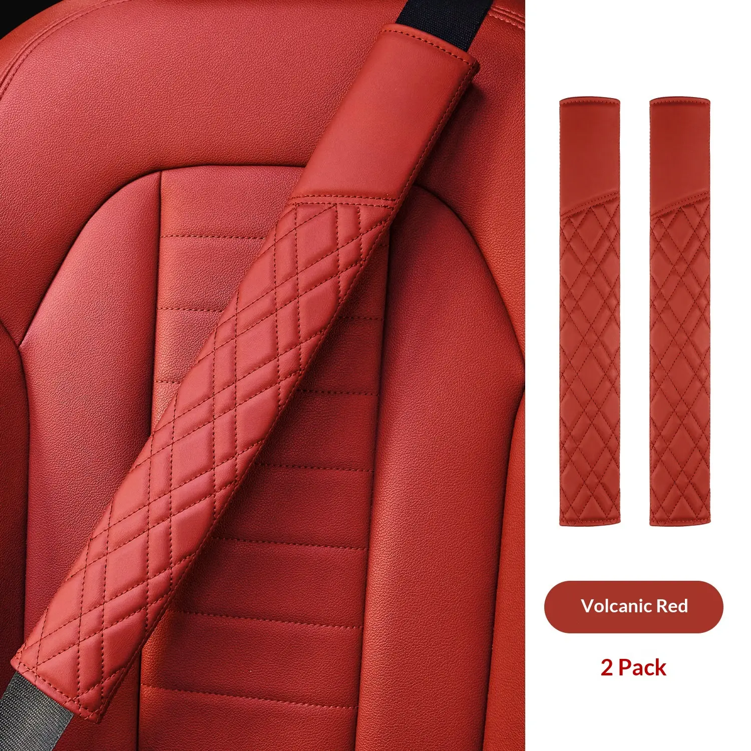 Shoulder-Padded Car Seat Belt Cover Universal Seat Belt Protective Cover For Vehicles