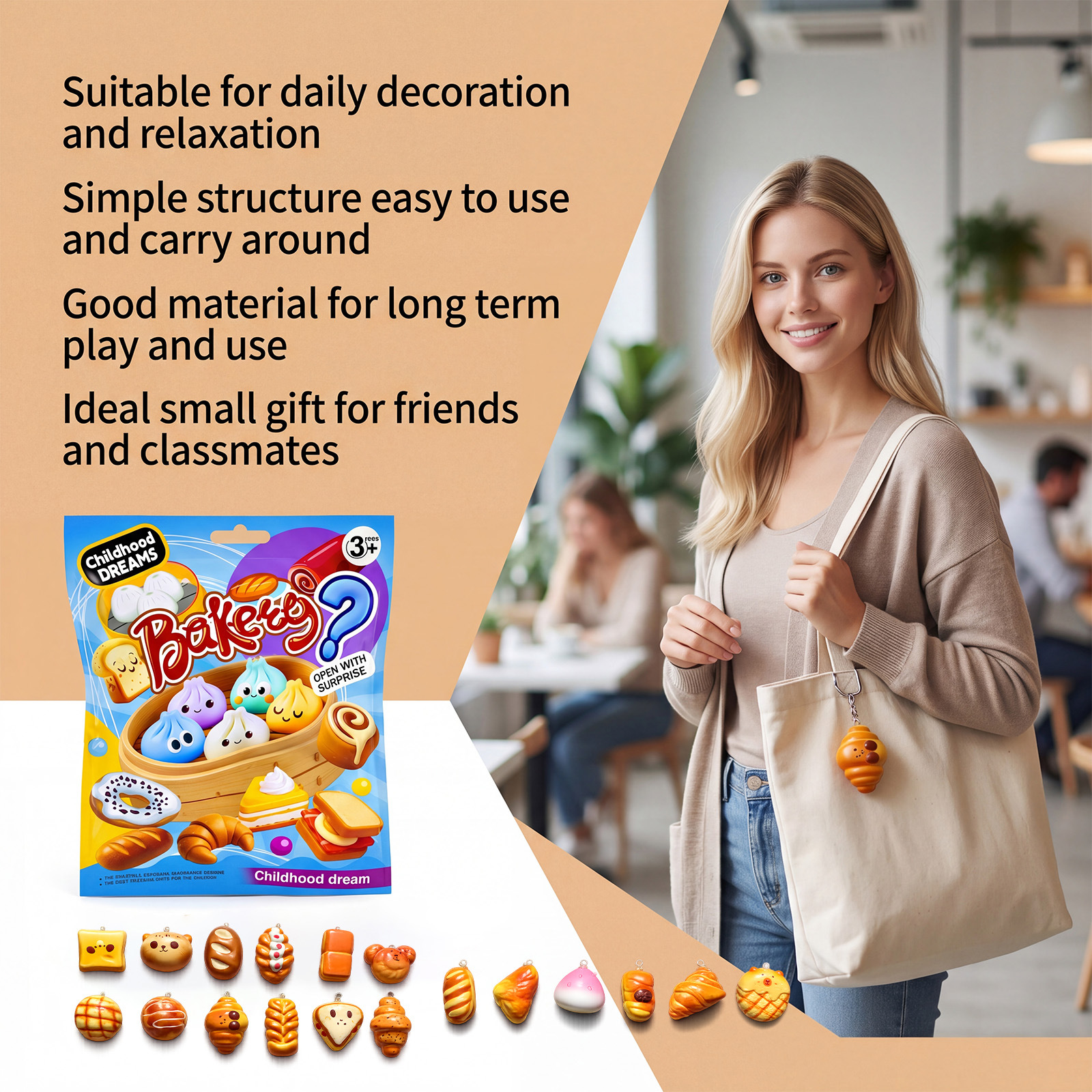 Simulated Bread Blind Bag