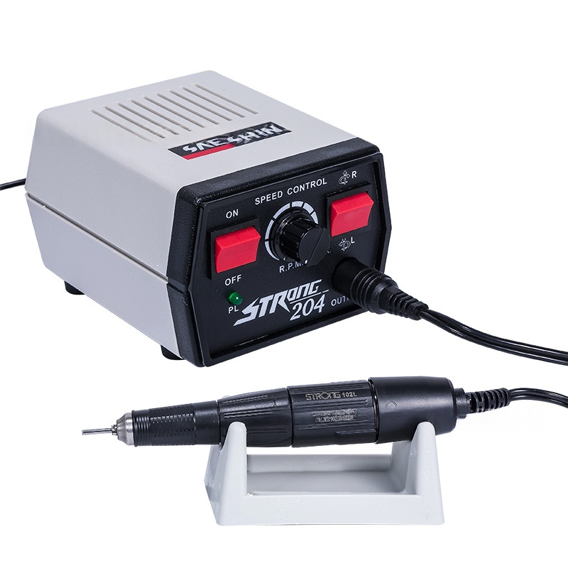 STRONG204 Dental Carving Machine, Mini Nail Art Grinder, Jade & Dental Nail Polishing Tool, Powerful Grinding Performance