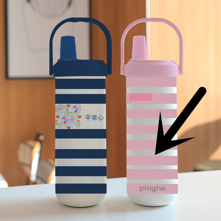 Large-capacity Stainless Steel Water Bottle With A Handle
