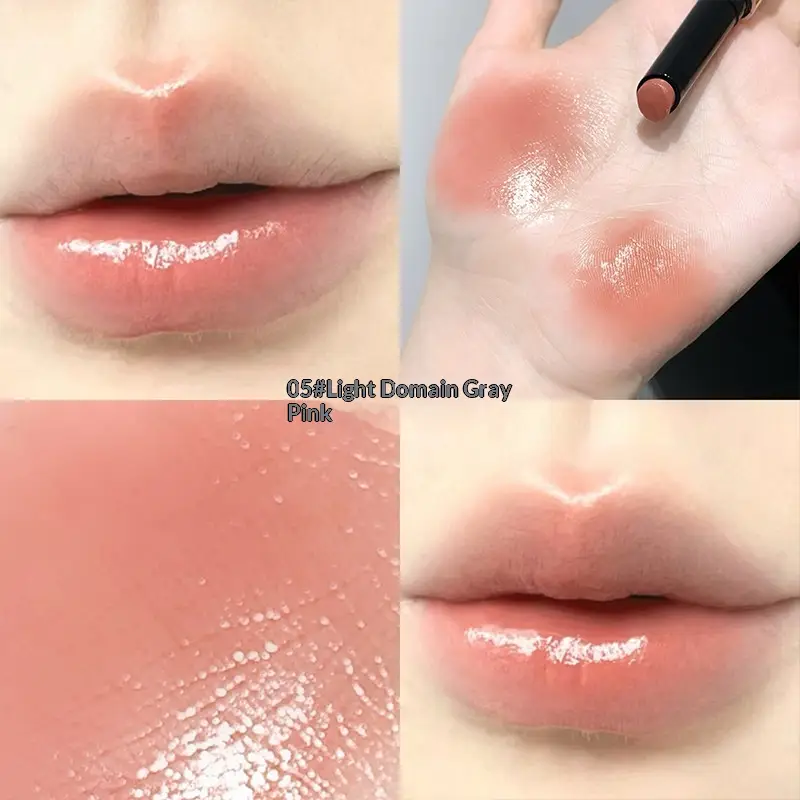 Light-holding Solid Lip Gloss For Girls Smooth Soft And Non-stick