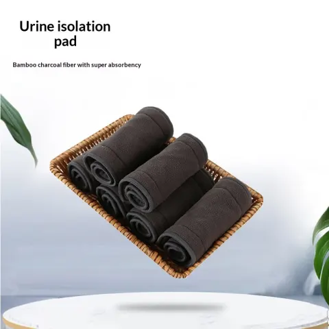 Bamboo Charcoal Fiber Washable Diaper Changing Pad for Babies