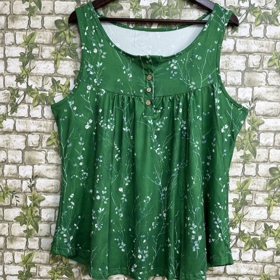 Women's Casual Loose-Fit Buttoned V-Neck Vest
