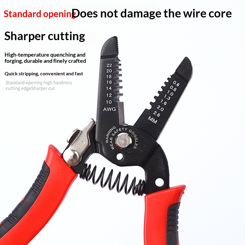 Multi-function Wire Stripper Electricians Wire Stripping Pliers 5