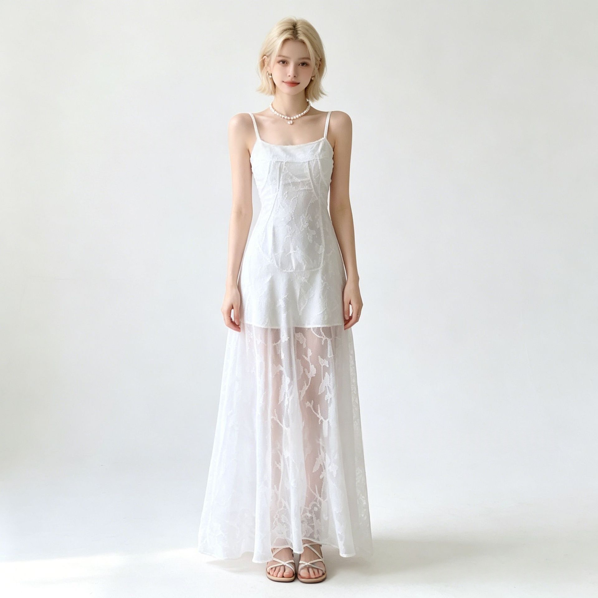 New French-style Slip Dress For Women