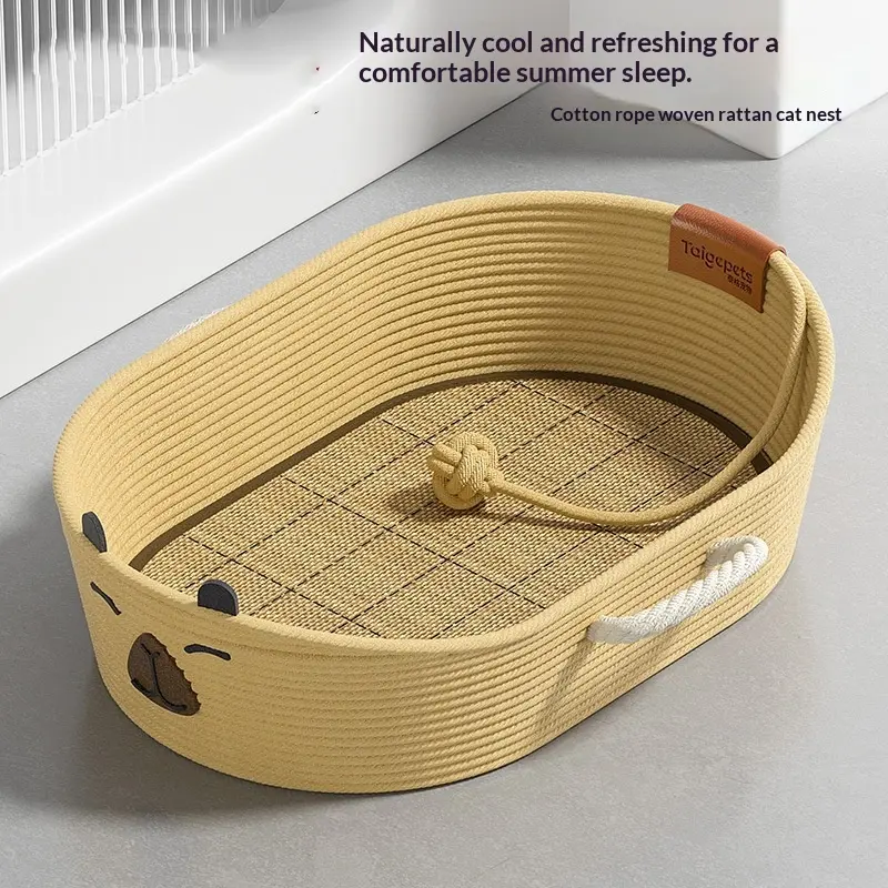 Wicker Cat Bed All-Season