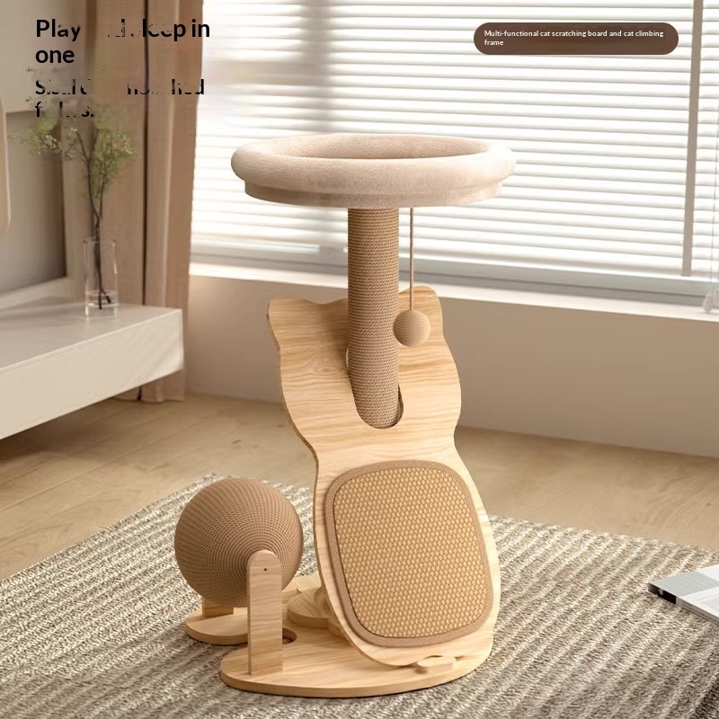 Wear-resistant Lint-free Household Mini Space-saving Hemp Ball Turntable