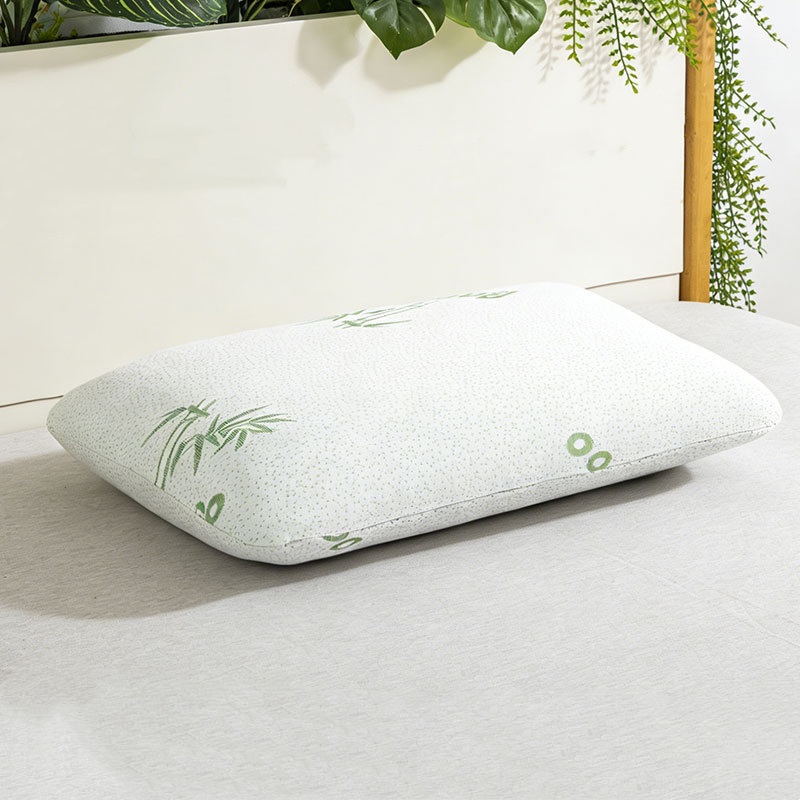 Bamboo Fiber Memory Foam Neck Support Pillow