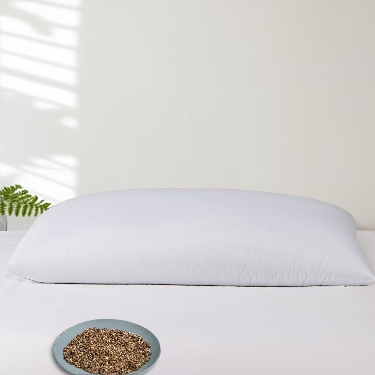 Cotton Buckwheat Pillow Cervical Support Pillow Insert